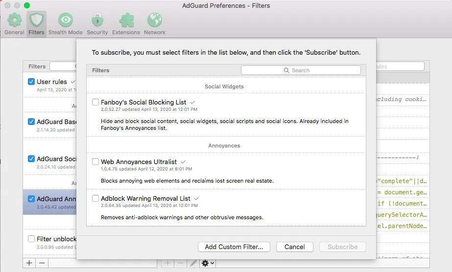 adguard for safari