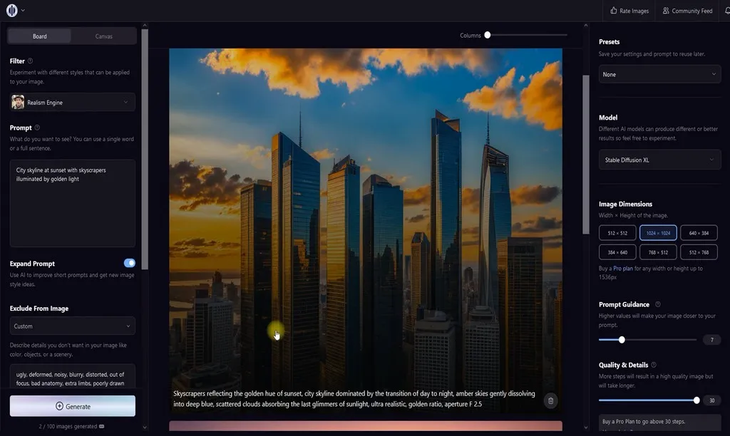 Expand Promt feature