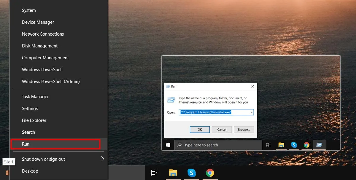 how to delete programs from laptop