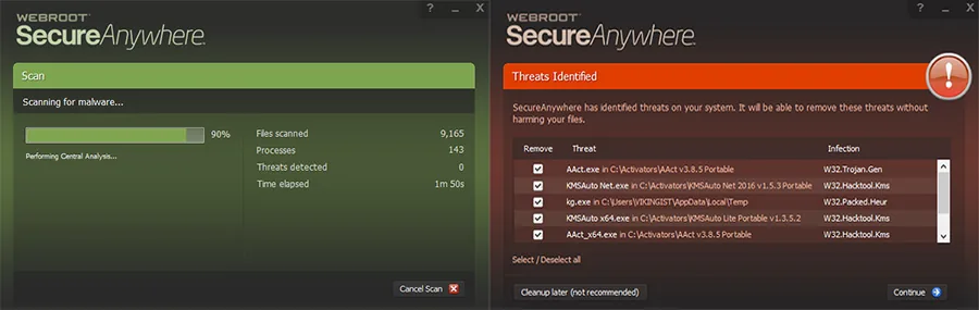 Webroot Antivirus review