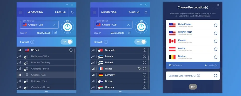 Windscribe for Mac