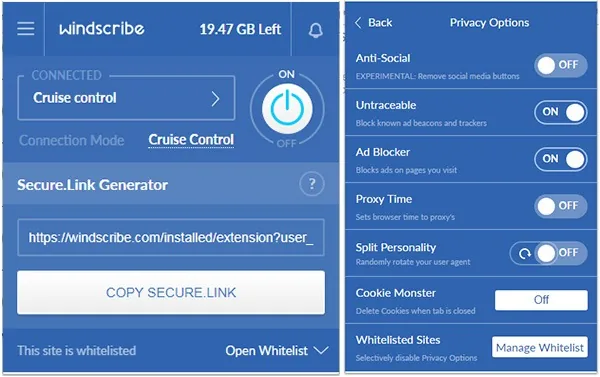 Windscribe VPN pricing