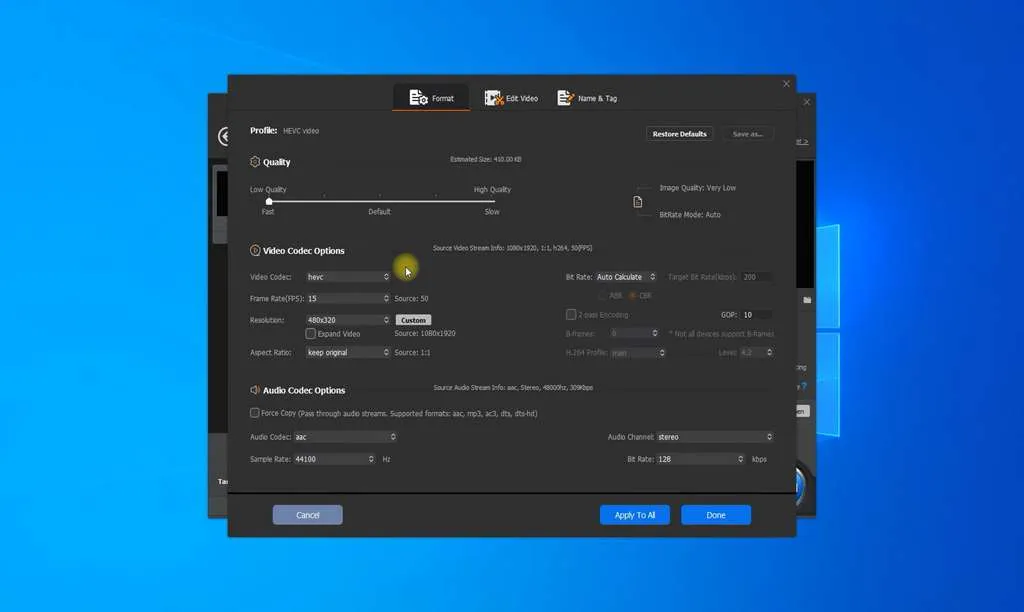 Winxvideo AI video editor