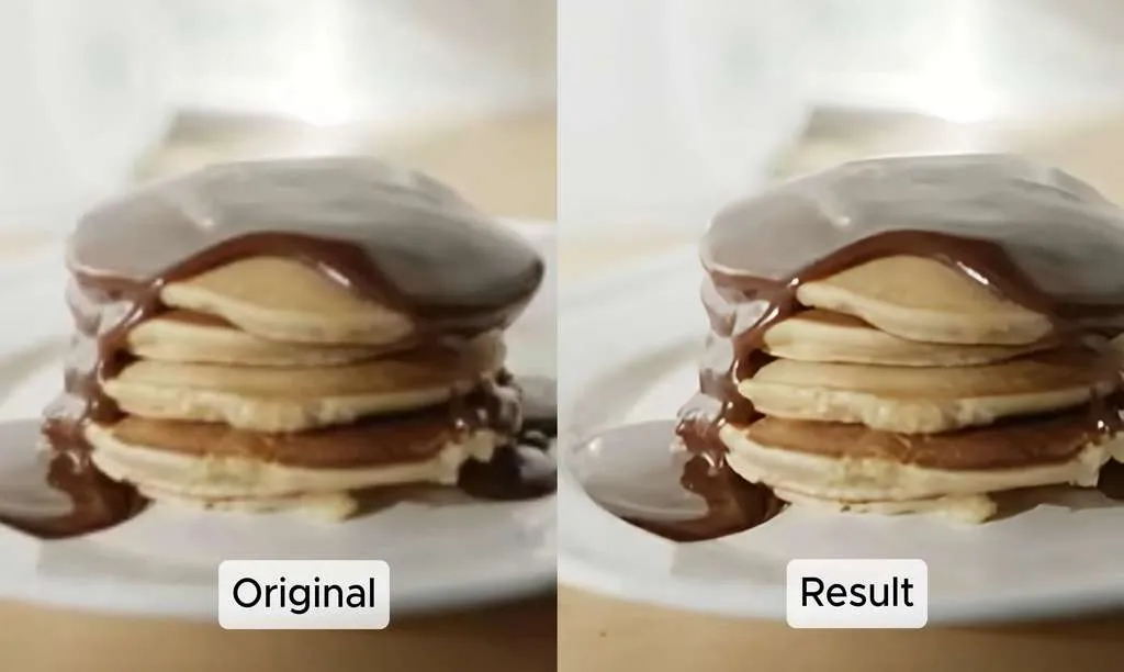 Winxvideo AI image enhancement comparison