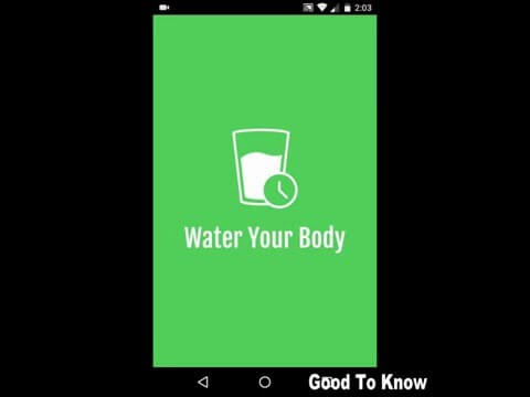 Best android wear apps - water drink reminder