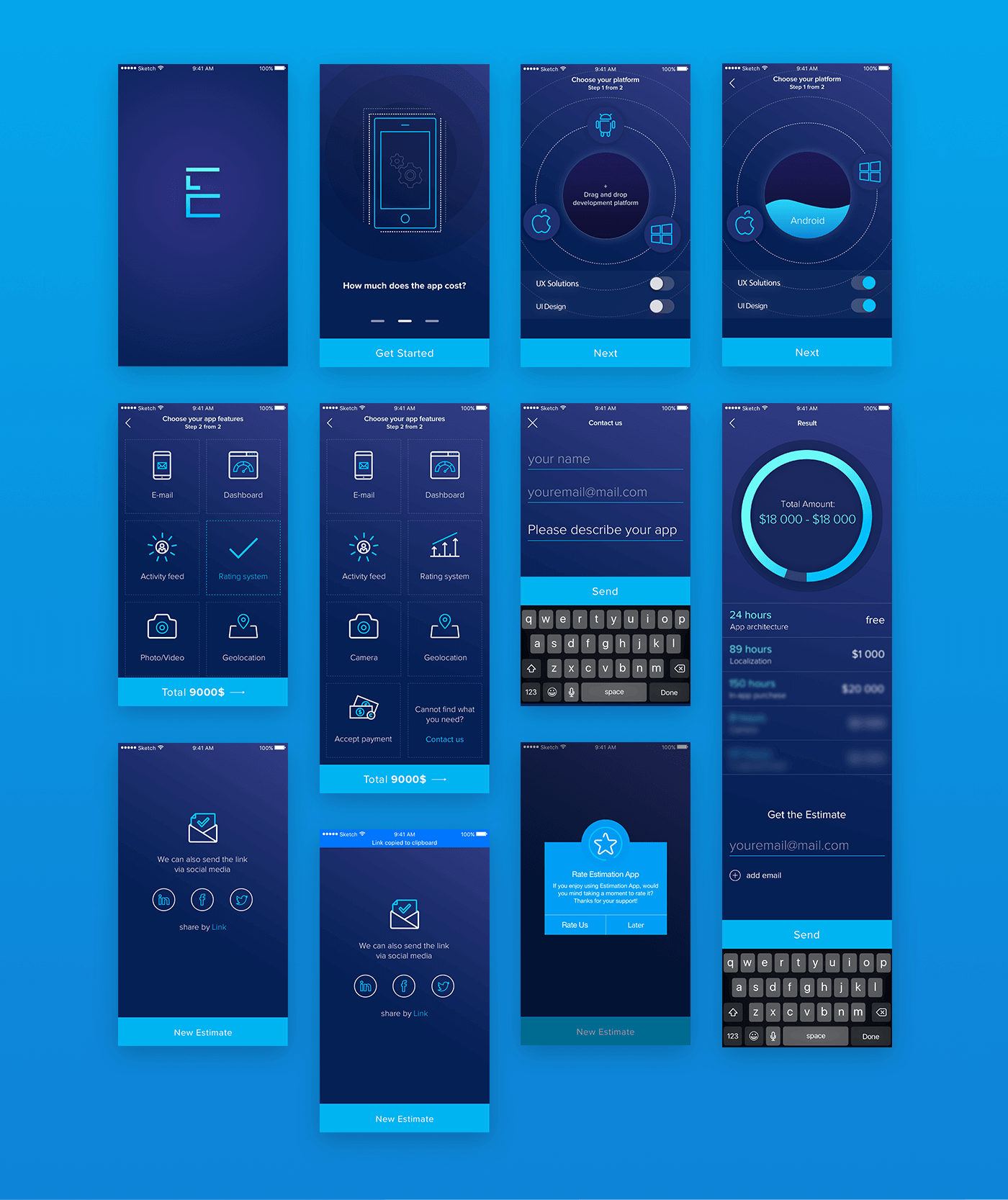 how to make an app - app design by ThinkMobiles