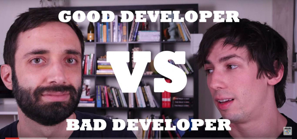 good developer vs bad developer