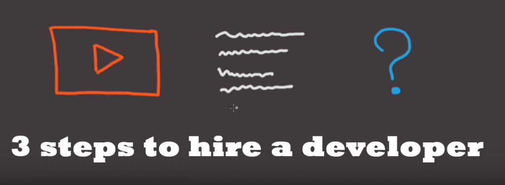 3 steps to hire app developer