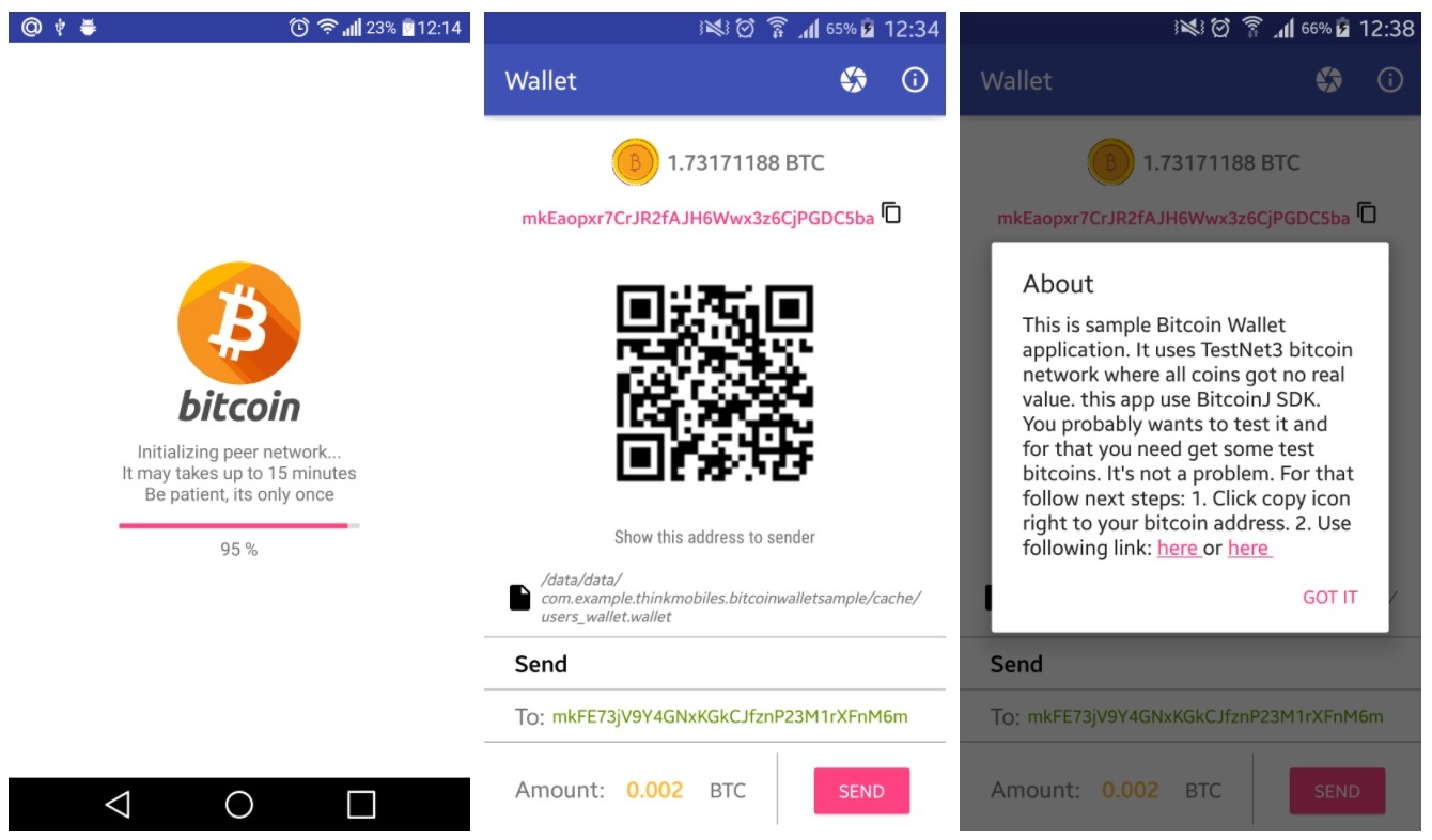 3 best bitcoin app SDK in 2018: review and samples - 2020