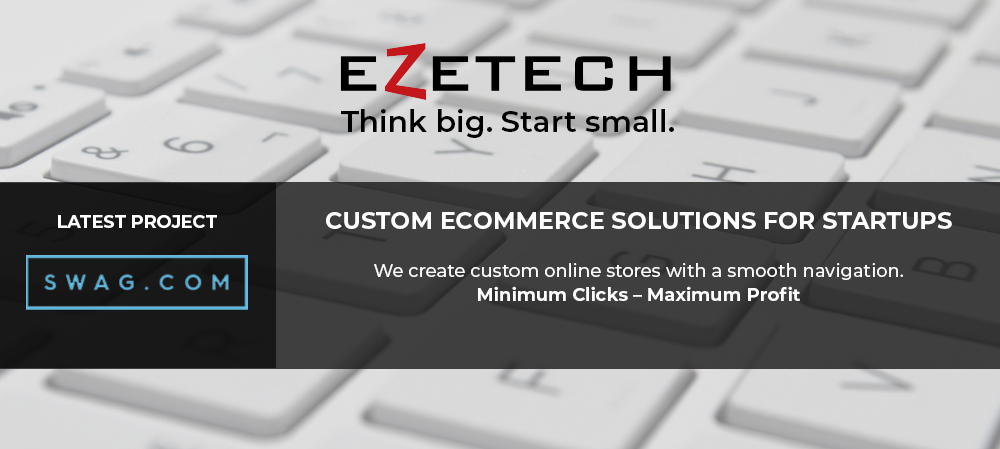 Ecommerce development Ezetech