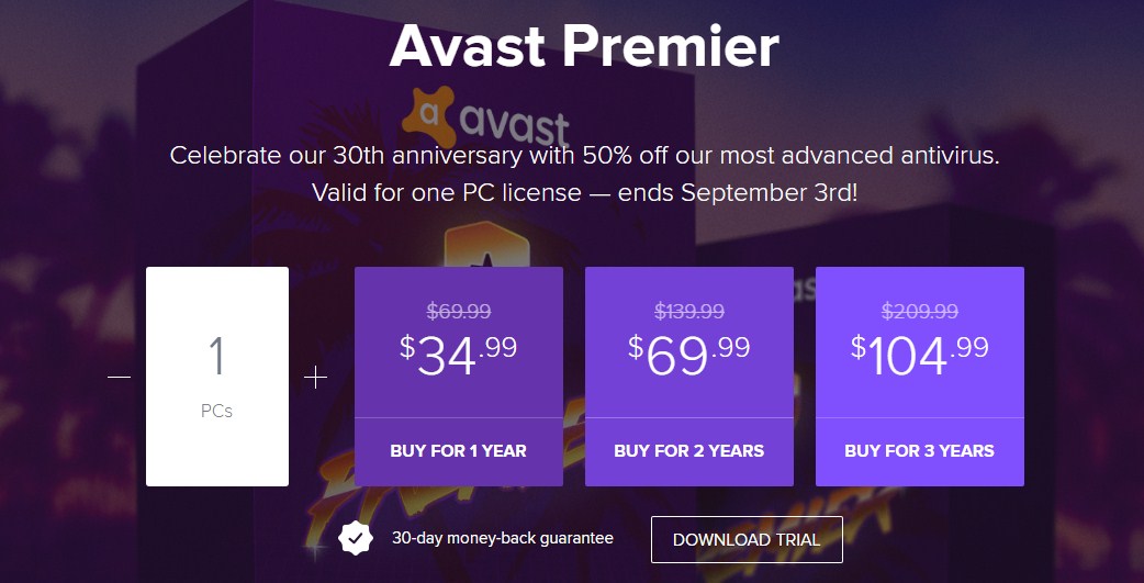 avast antivirus buy online