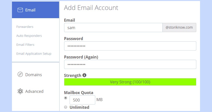 bluehost webmail