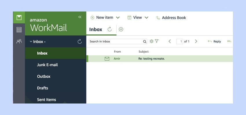 amazon workmail