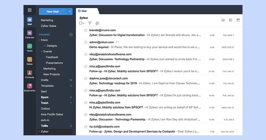 Gmail Inbox Outlook 20 More Email Service Providers