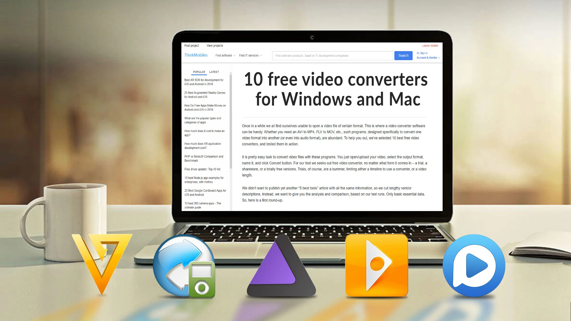 10+ free video converters for Windows and Mac