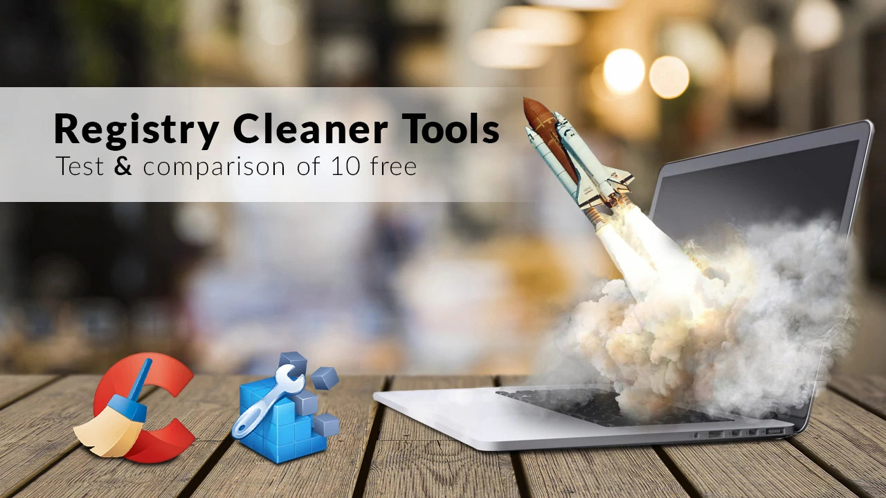 Test & comparison of 15+ free registry cleaner tools
