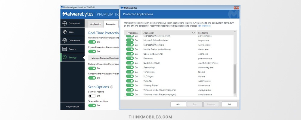 latest malwarebytes free version for windows xp no premium trial