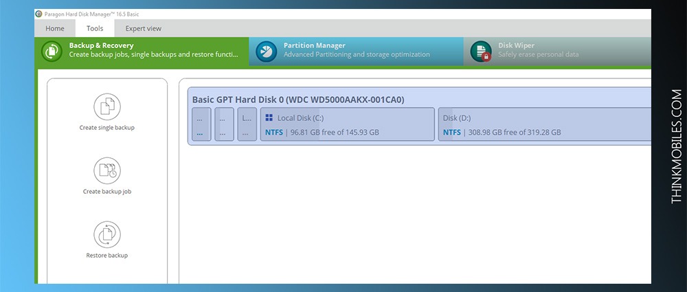 disk partition software