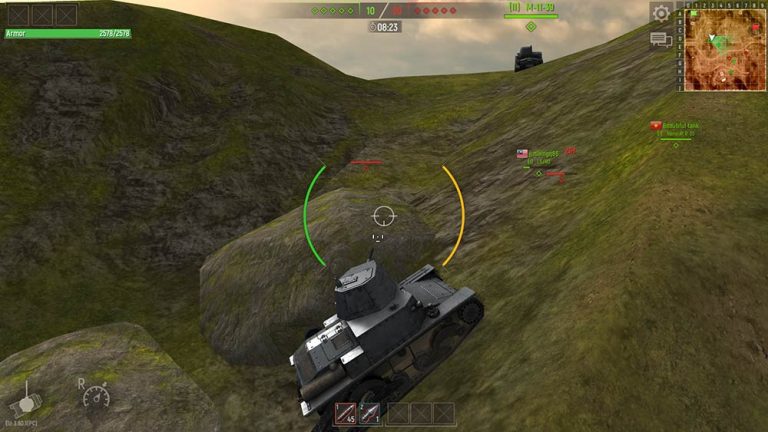 3d tank battle game online free play