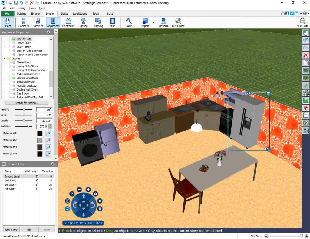 NCH DreamPlan Home Designer Plus 8.23 for mac download free