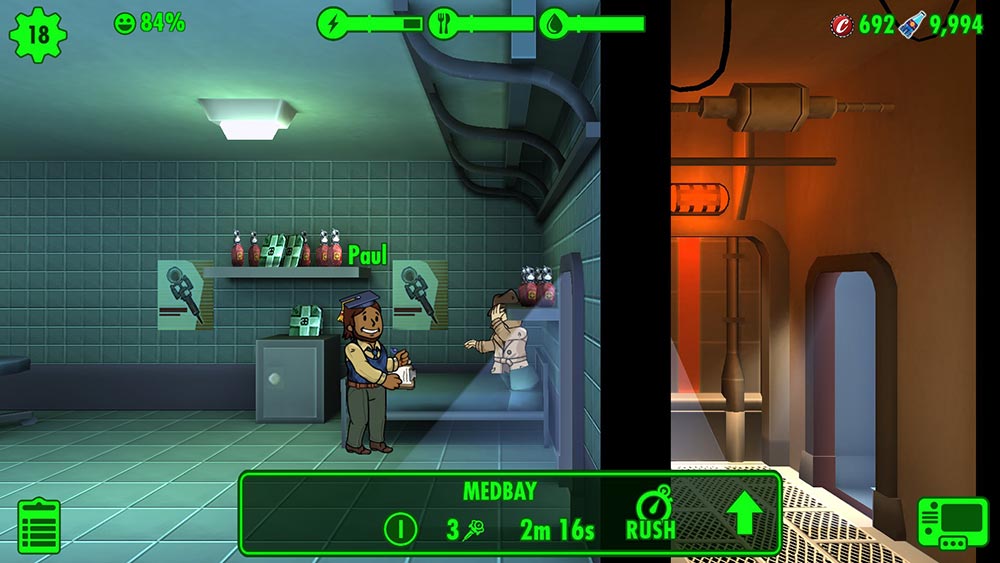 post-apocalyptische spellen 2019, Fallout Shelter review