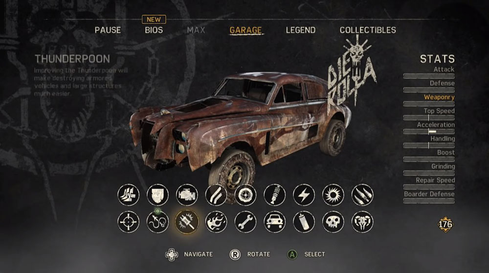 meilleurs jeux post-apocalyptiques, gameplay Mad Max