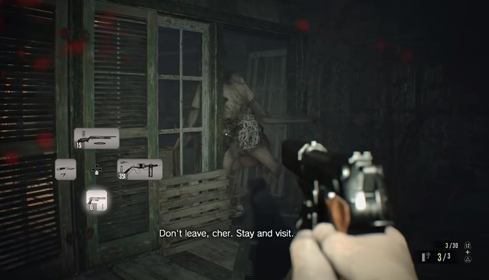 Jugabilidad de Resident Evil 7