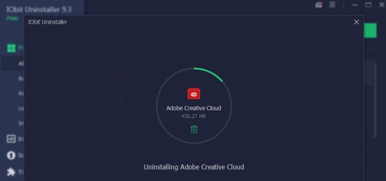 uninstalling adobe creative cloud