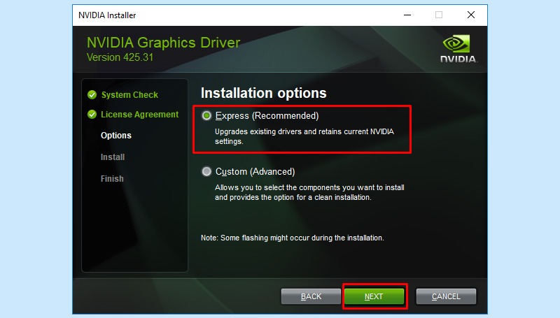 how to update nvidia drivers