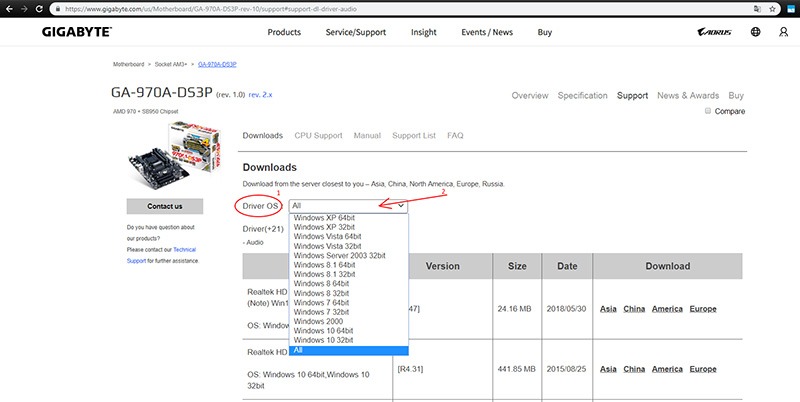 how to update gigabyte drivers