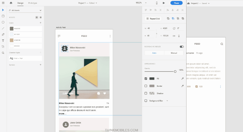 how to work in Adobe XD 