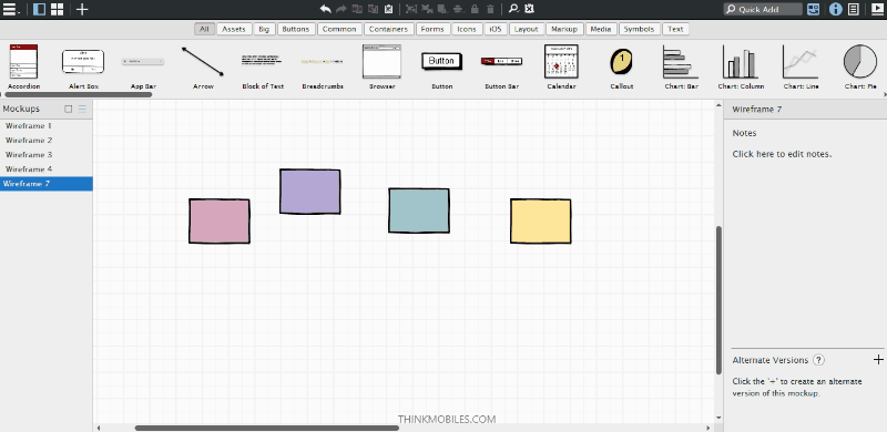 Object grouping in Balsamiq