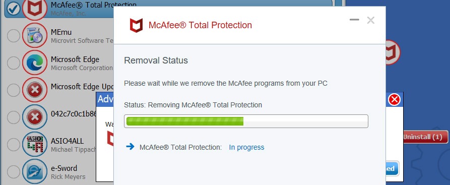 download mcafee uninstall tool