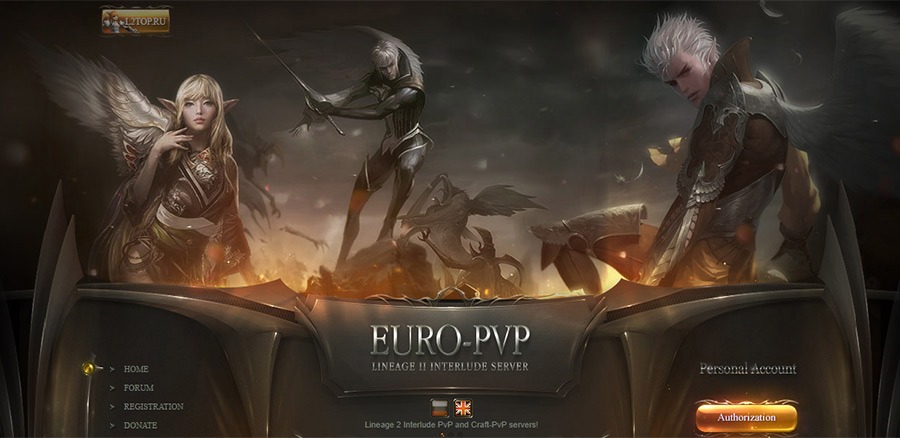 Euro PvP Lineage II server