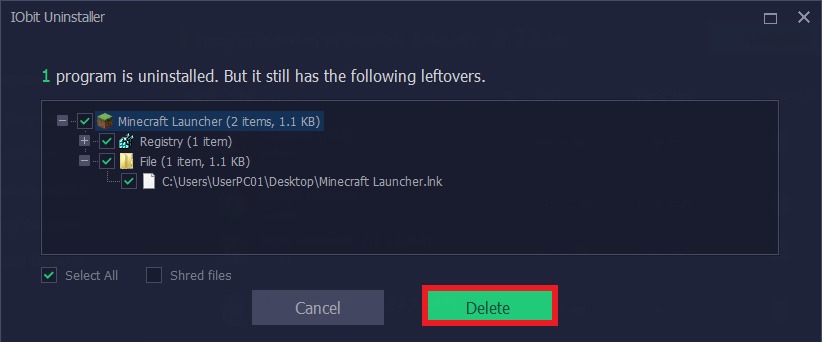 how to delete versions of minecraft new launcher