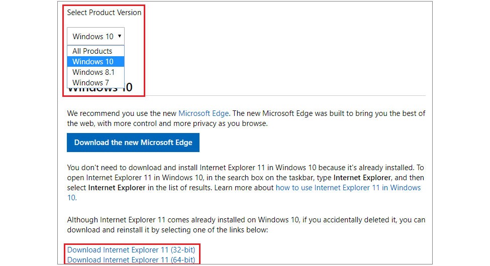 Internet Explorer 11 For Windows 10 64 Bit