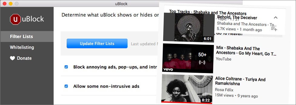 youtube display mutil for mac