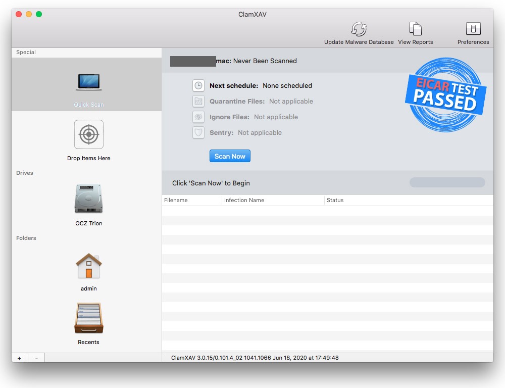 clamxav for mac 10.8.5