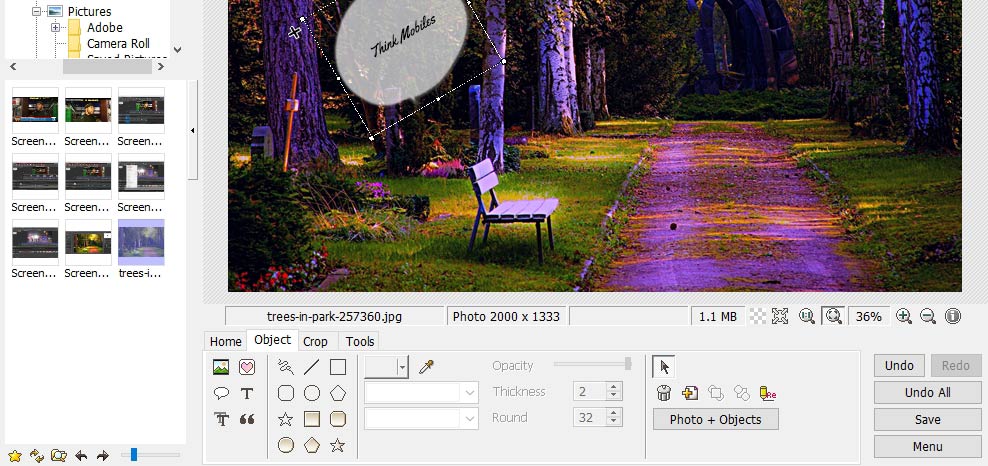 photopad image editor no layers