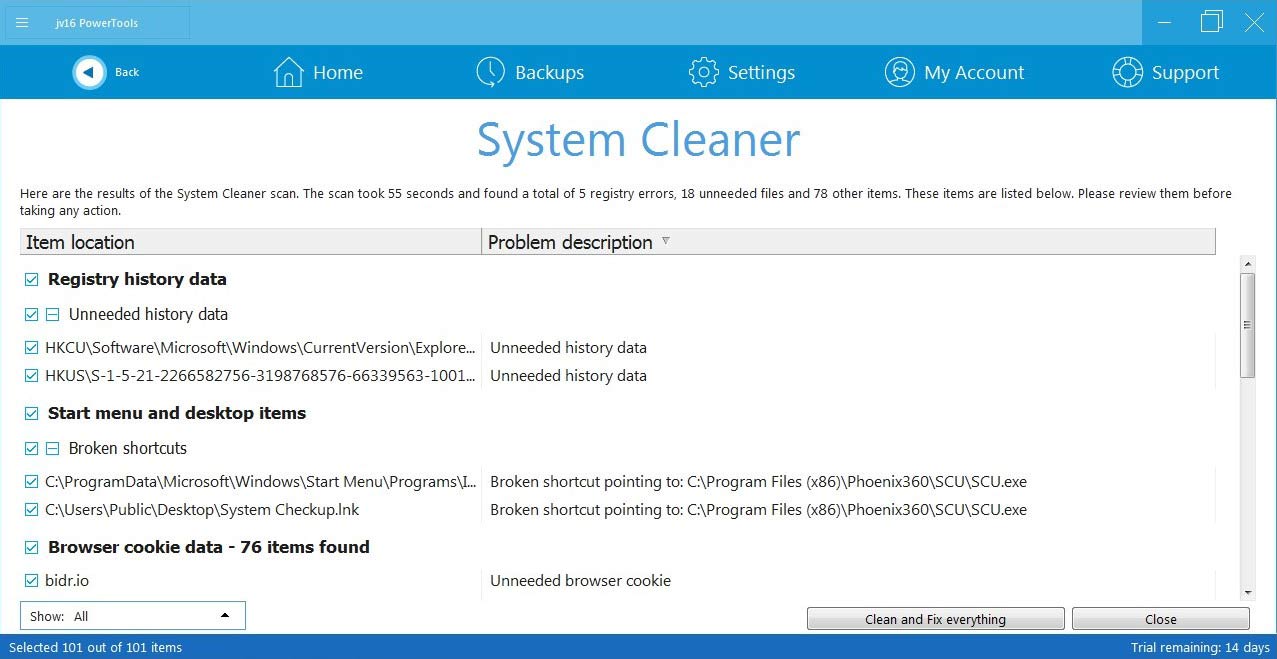 best registry cleaner for Windows 7