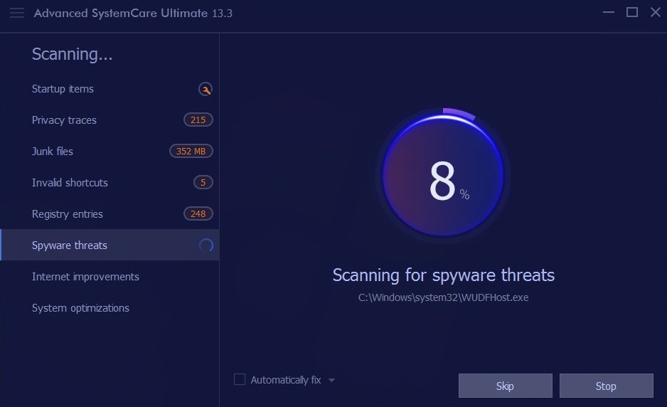 advanced systemcare optimizer app