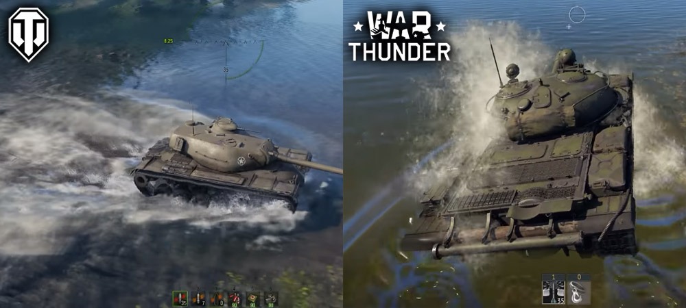 war thunder vs world of tanks