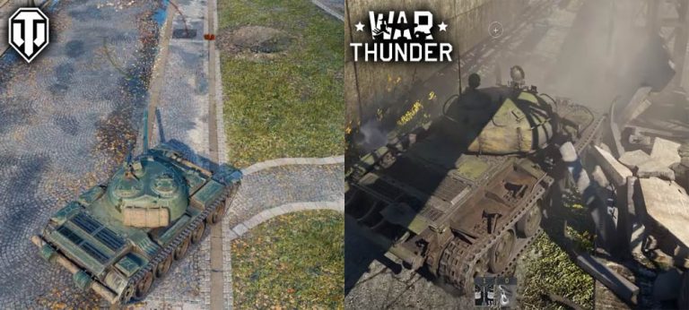 world of tanks blitz vs war thunder