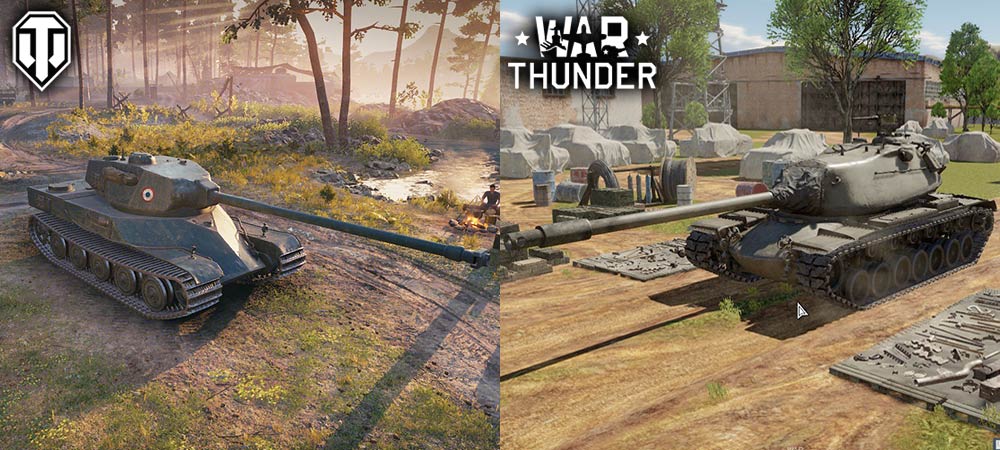 World Of Tanks Vs War Thunder Mmo Heavyweight Contest