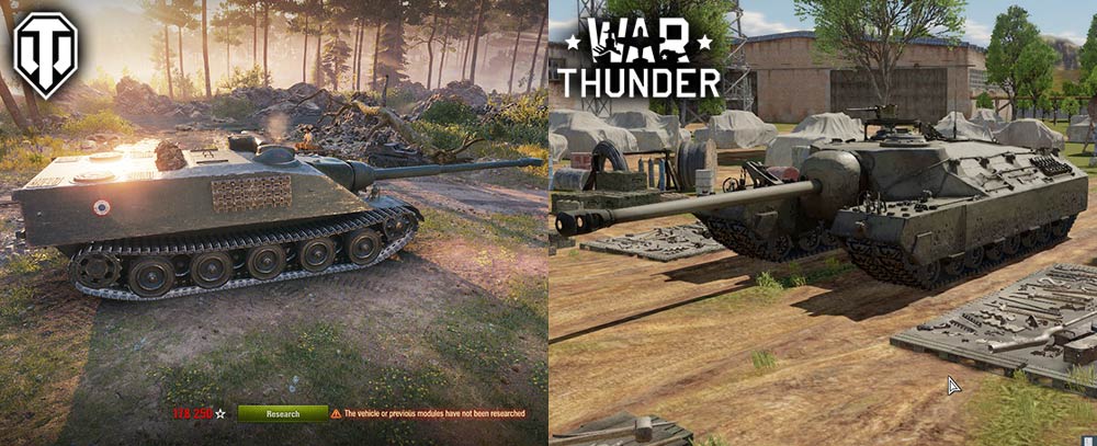 wot vs war thunder