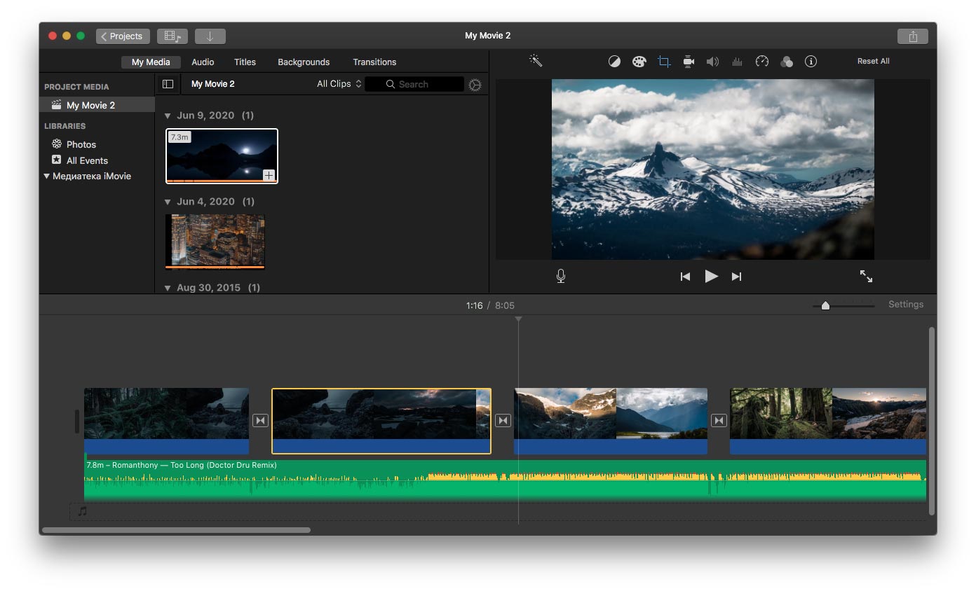 video editing software on mac pro