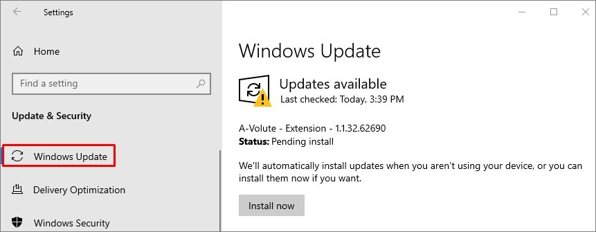 windows update