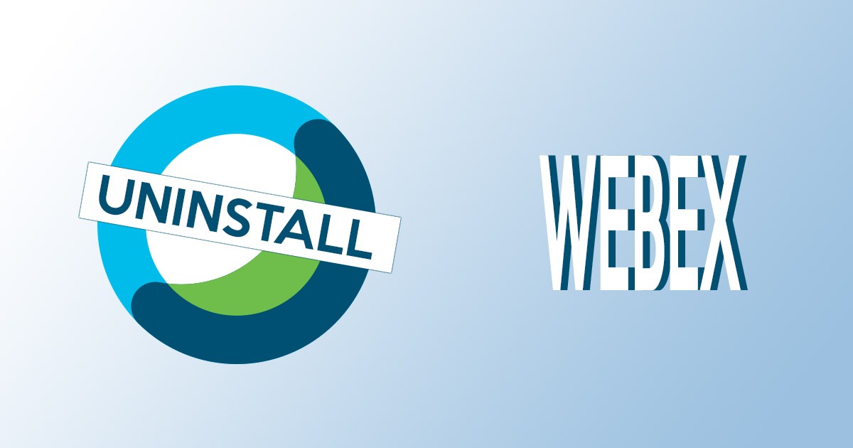 how to unistall webex on mac