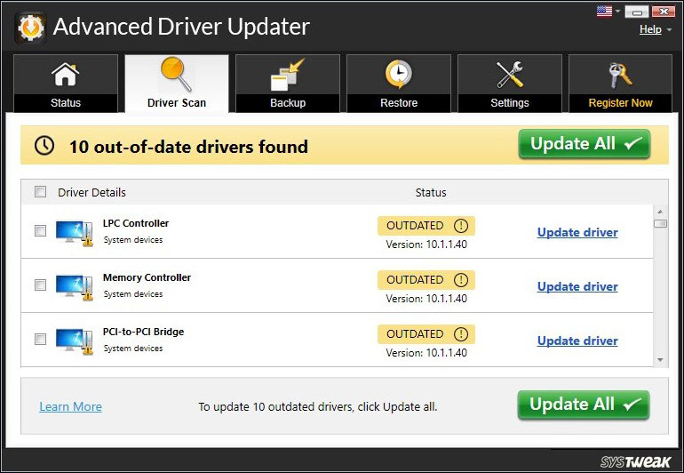 advanced driver updater