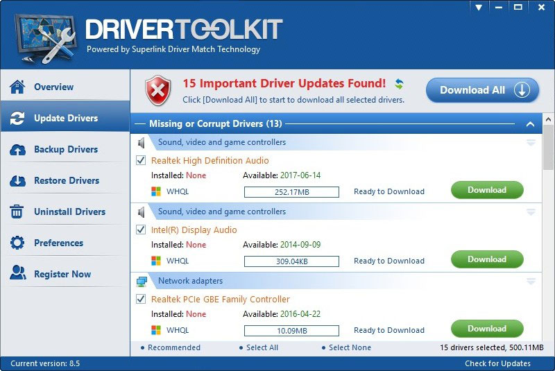 Driver Genius Old Versions